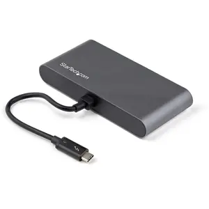 StarTech AC Thunderbolt 3 Mini Dock Docking Station with HDMI, Black