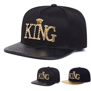 Unisex Letter King Hip Hop Hat Outdoor Sport Adjustable Sunscreen Leisure Hat Spring Autumn Travel Tourism Beach Vacation