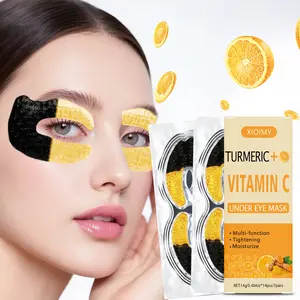 14pcs Turmeric & Vitamin C Multi-Functional Eye Mask, Strong Hydration, Even Skin Tone, Brighten Lifting, Suitable All Skin Types