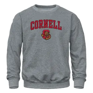 Cornell University Spirit Sweatshirt (Charcoal Grey)