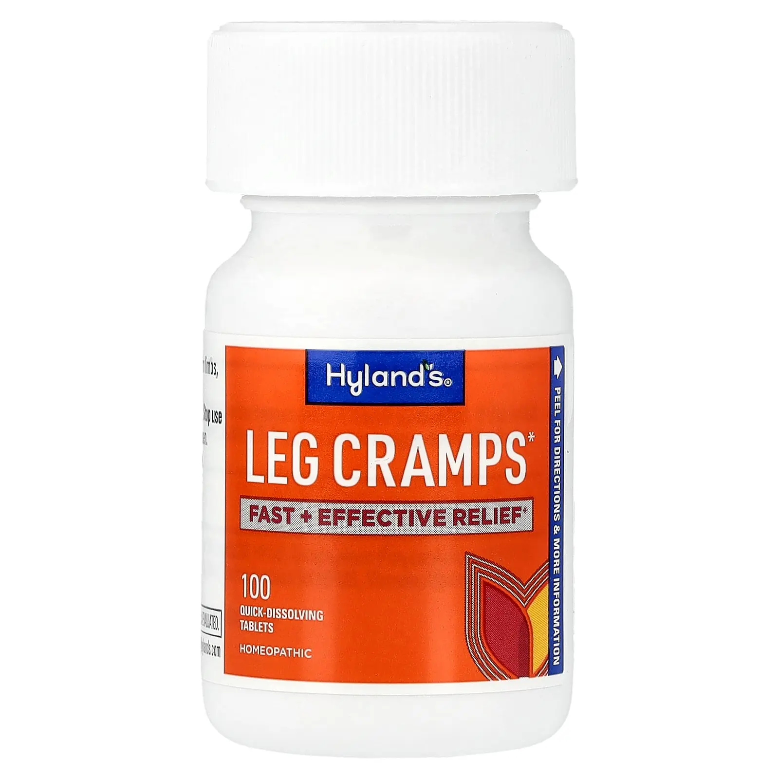 Hyland's Naturals Leg Cramps , 100 Quick-Dissolving Tablets | HSA/FSA Eligible