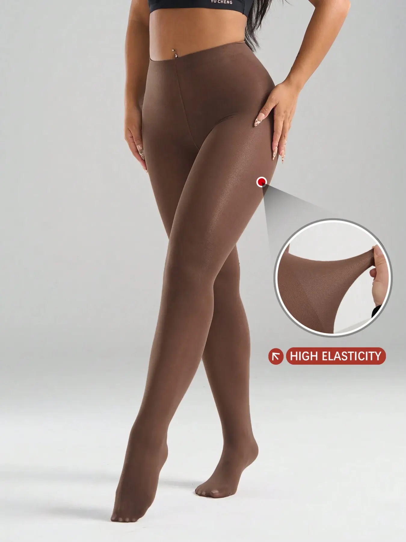 Sexy 60D Pantyhose, High Waist Butt Lifter Underwear, Shapewear, Fashionable Simple Stockings, Soft and Comfortable, Perfect for Everyday Wear