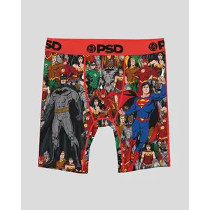 PSD Youth Boys DC - Heroes Squad Boxer Brief - Soft, Breathable and Comfortable Stretch Underwear
