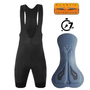 Black Double Arrow Cushion Cycling Pants Summer Overalls Cycling Shorts Men's and Women's Mountain Bike Gear