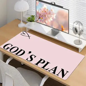Mouse Keyboard Desk Pad, Absorbent Non-Slip, Suitable for Girls, Cute Print Desktop Mat, Perfect for Teenagers' Desks, Desk Accessories