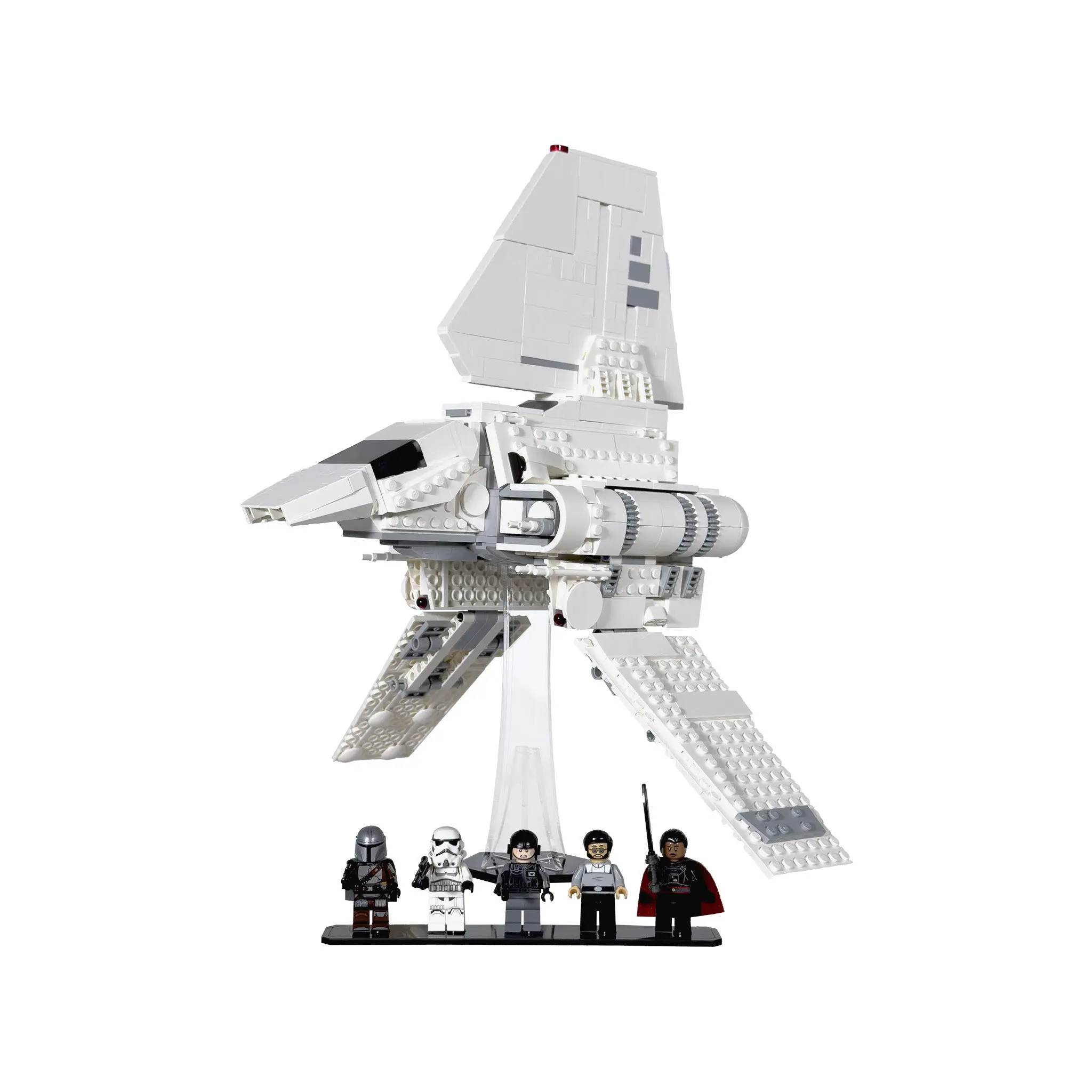 Acrylic Display Stand Compatible LEGO 75459 Imperial Lambda-Class Shuttle - Set Not Included