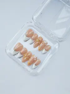 NailPosh\Press on nails 10 pcs\holiday nails collection\cute nails\handmade\high quality \reusable acrylic nails