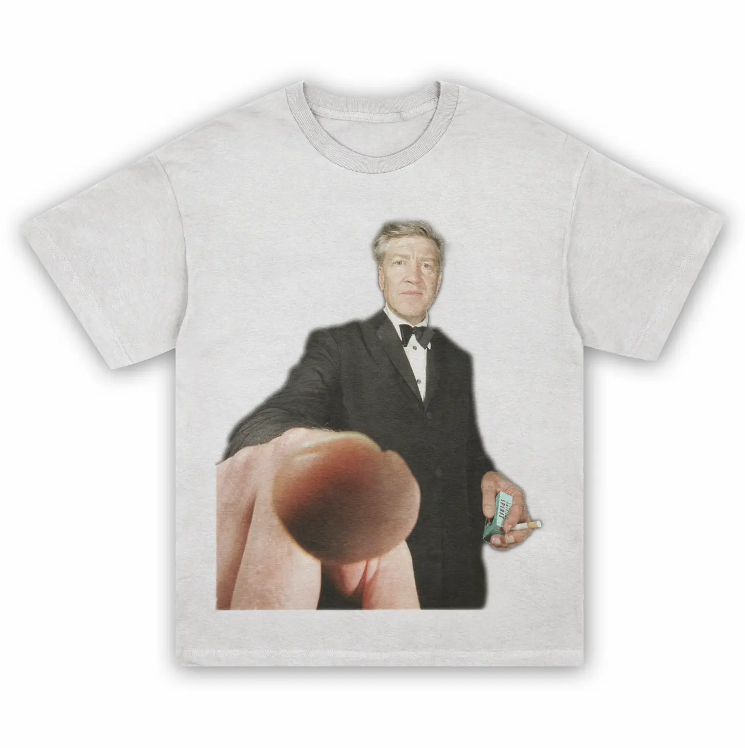 David Lynch Jumbo Print Tee - Unisex Graphic T-Shirt 100% Cotton
