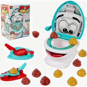 Poop Shoot Game, 1 Box Funny Poop Game Toy, Stress Relief Toy for Kids & Adults, Novelty & Gag Toys for Birthday Gift, Christmas Gift