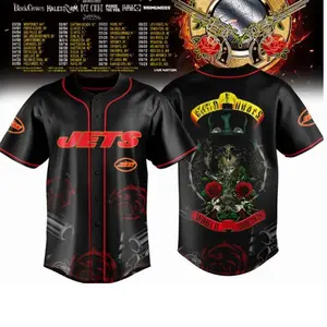 Sweet Child Tour 2026 Baseball Jersey – Classic Rock Button-Up Shirt, Vintage Band Style Concert Merch, Fan Gift