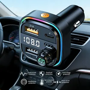 UL Certified Car Igniter with PD Fast Charging - Multi-Protection, LED Light & Windproof - Perfect for Drivers & Christmas Gifts