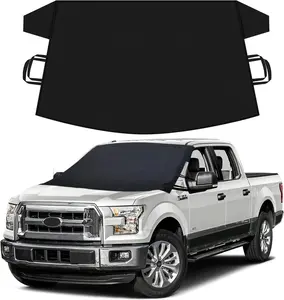 Premium Truck Windshield Cover for Ice and Snow Protection Durable SUV Frost Shield Effective Winter Weather Defense X-Large 74 x 43