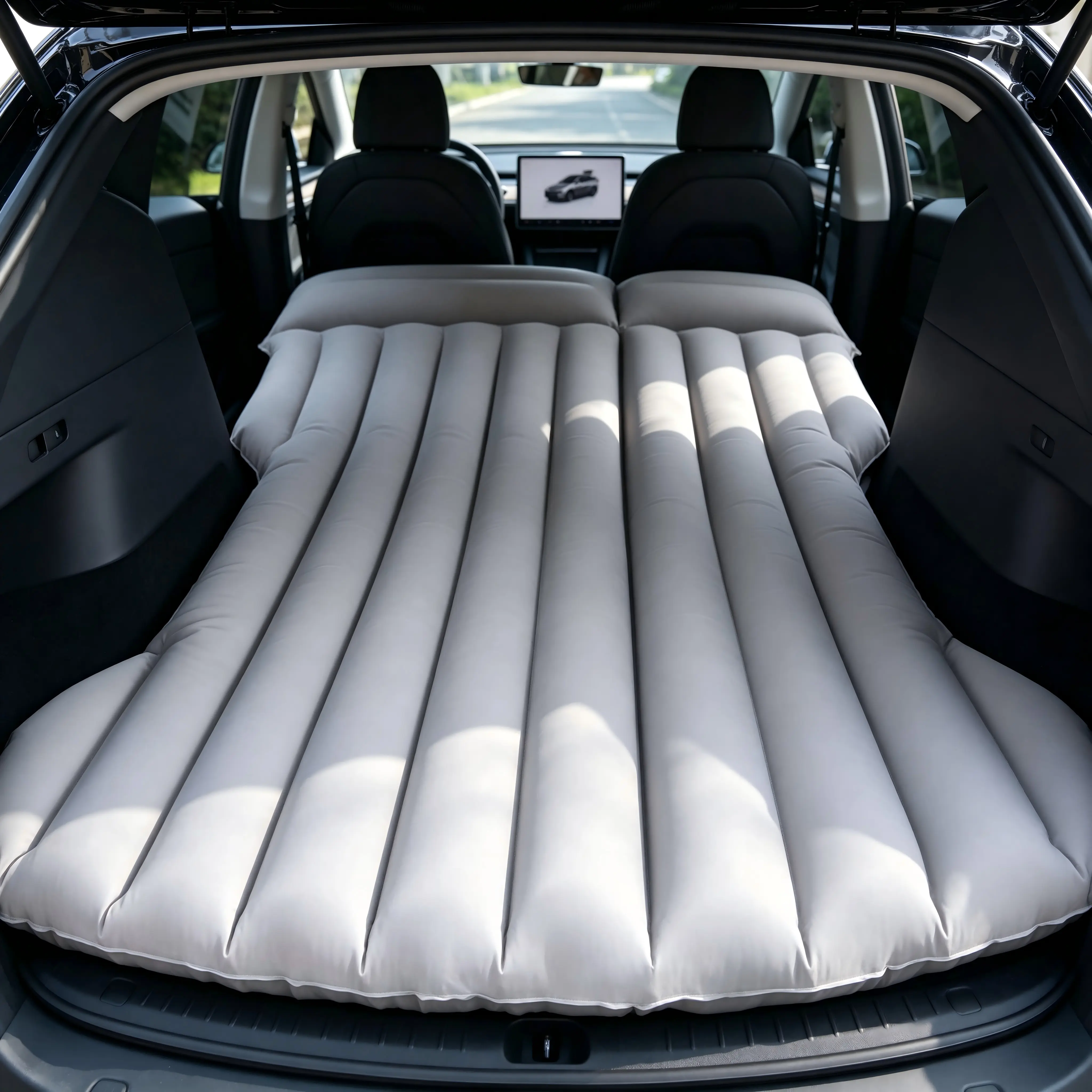 SUV-Specific Portable Inflatable Airbed, Fast-Inflating Car Rear Seat Sleeping Bed with Accessories, Travel & Outdoor Adventure Gear, Teen Gift Canopy Portable Airbed