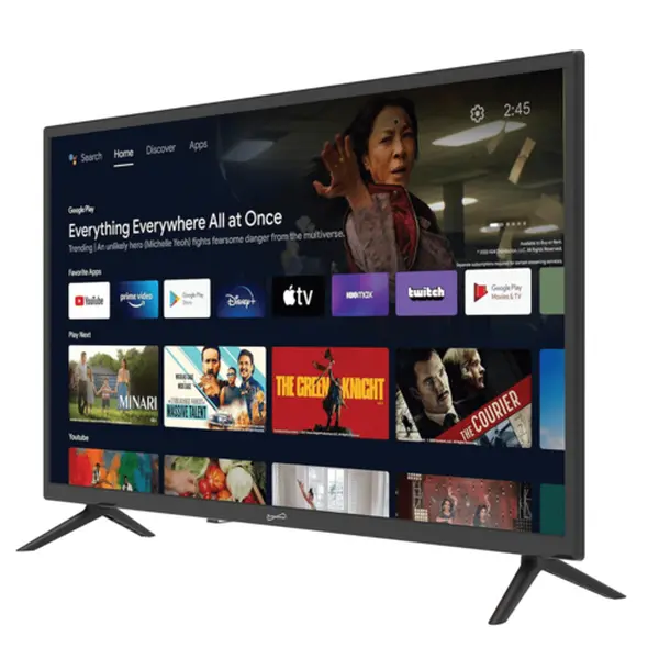 Supersonic 32-Inch Smart FHD DLED TV with Google Assistant Built-In