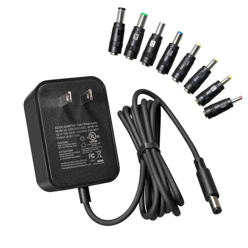24v 1a 24w Power Adapter, LED CCTV Camera Ac to Dc Switch Adapter, Lightweight Design, 110v/220v, No Battery, for 24v Devices, Adapter Converter, Power Converter Adaptor