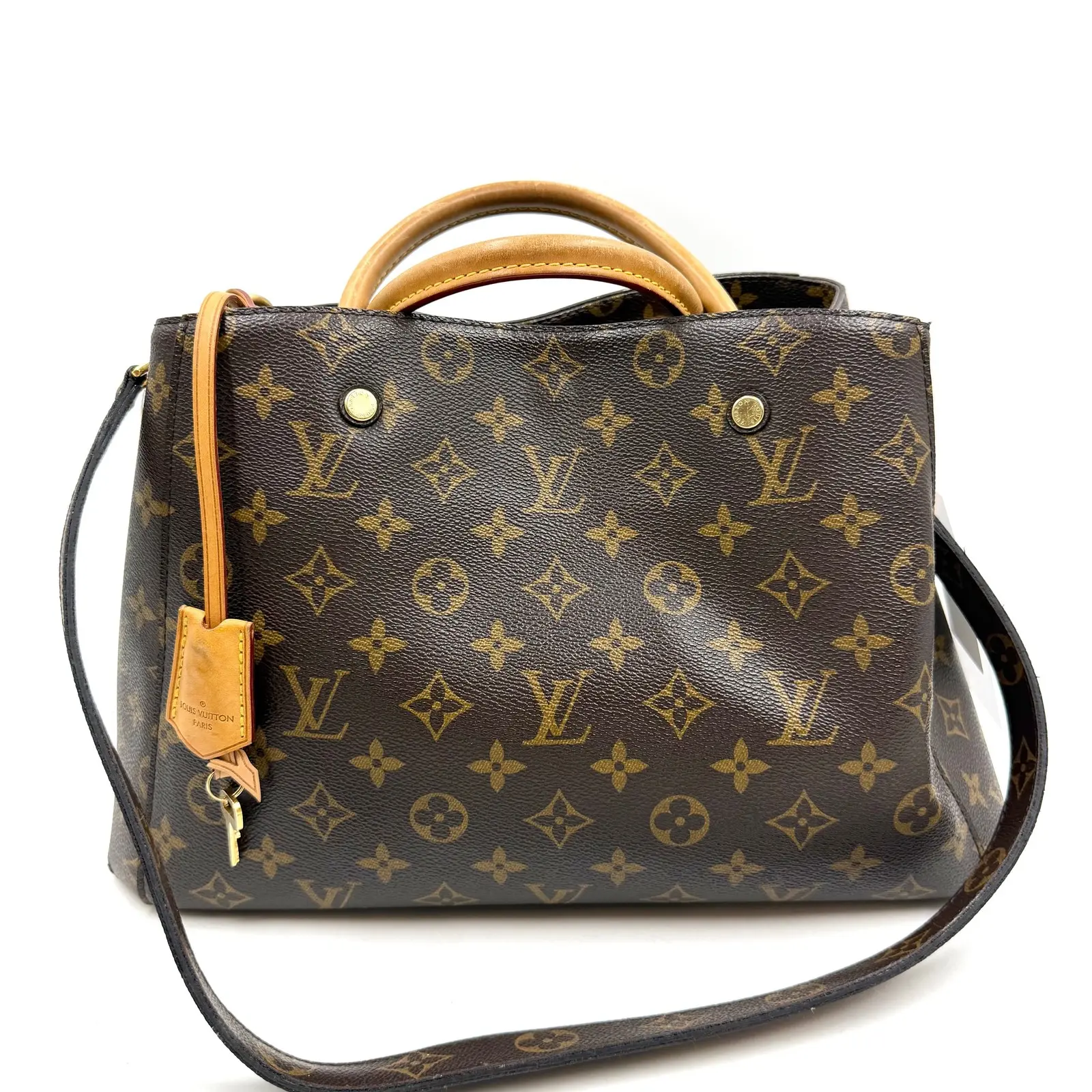 Pre-owned Louis Vuitton AsShown Shoulder Bags 3755 Montaigne Monogram handbag 26.04.26