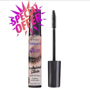 Prosa 4 in 1 Professional Silicone Mascara Brush Silicone Formula Against Water