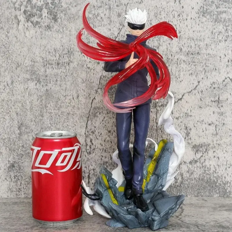 28cm Anime Figure: Satoru Gojo Statue – Combat Pose Collectible & Desktop Ornament