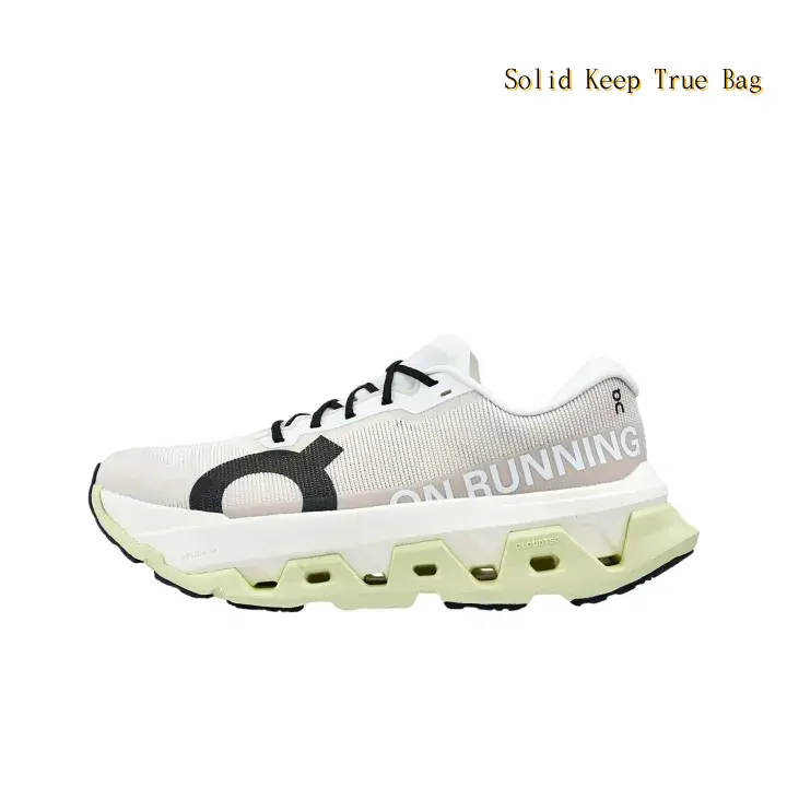 Off-White & Pale Yellow Knit Mesh Running Shoes, Non-Slip Geometric Hollow-Sole Athletic Sneakers, Breathable Cushioned Footwear for Hiking, Jogging & All-Day Casual Wear