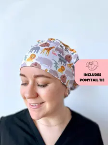 DuoStyle Scrub Hat - Safari