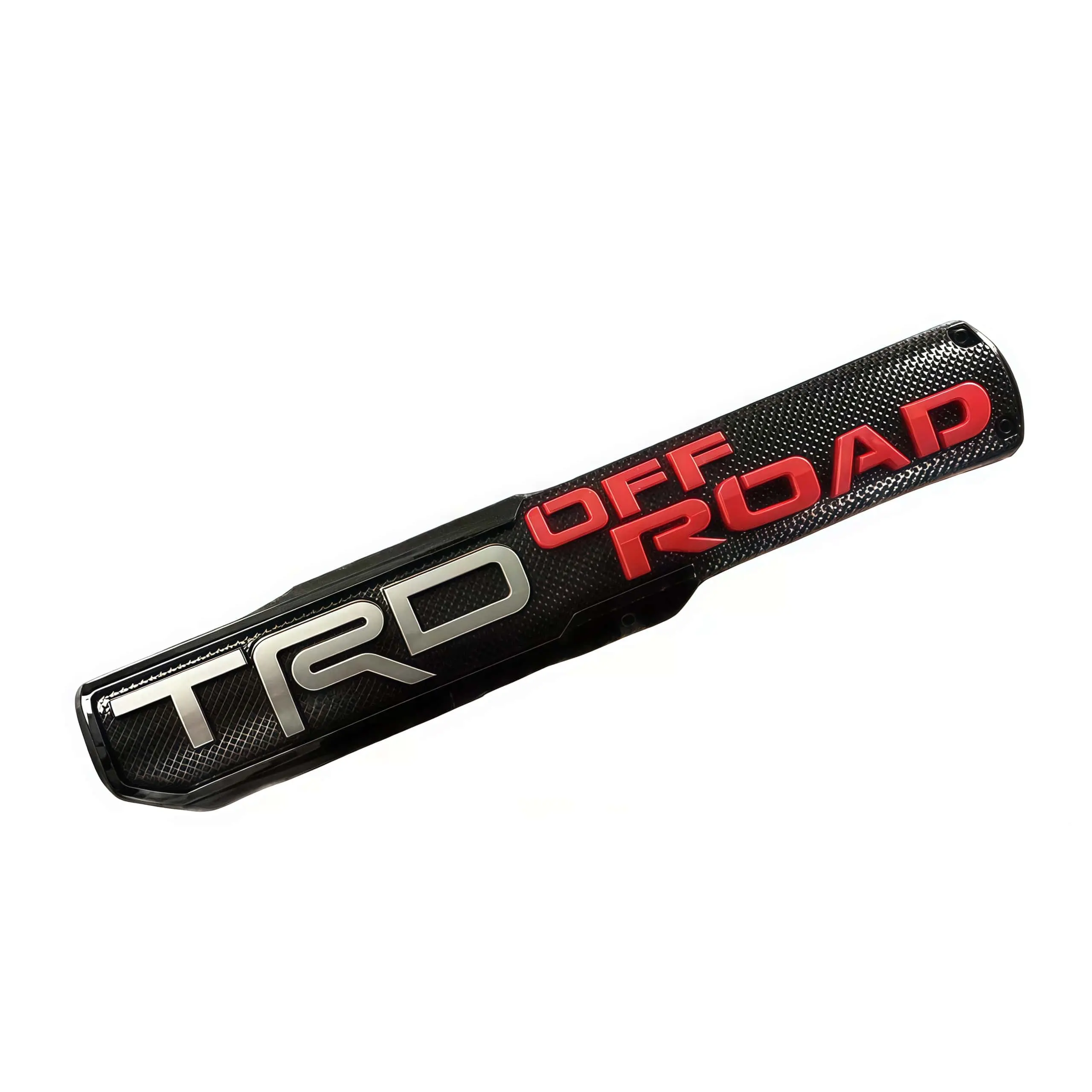 3D TRD Off Road Carbon Fiber Emblem – Premium Metal Look Car Badge for Tacoma, Tundra & 4Runner