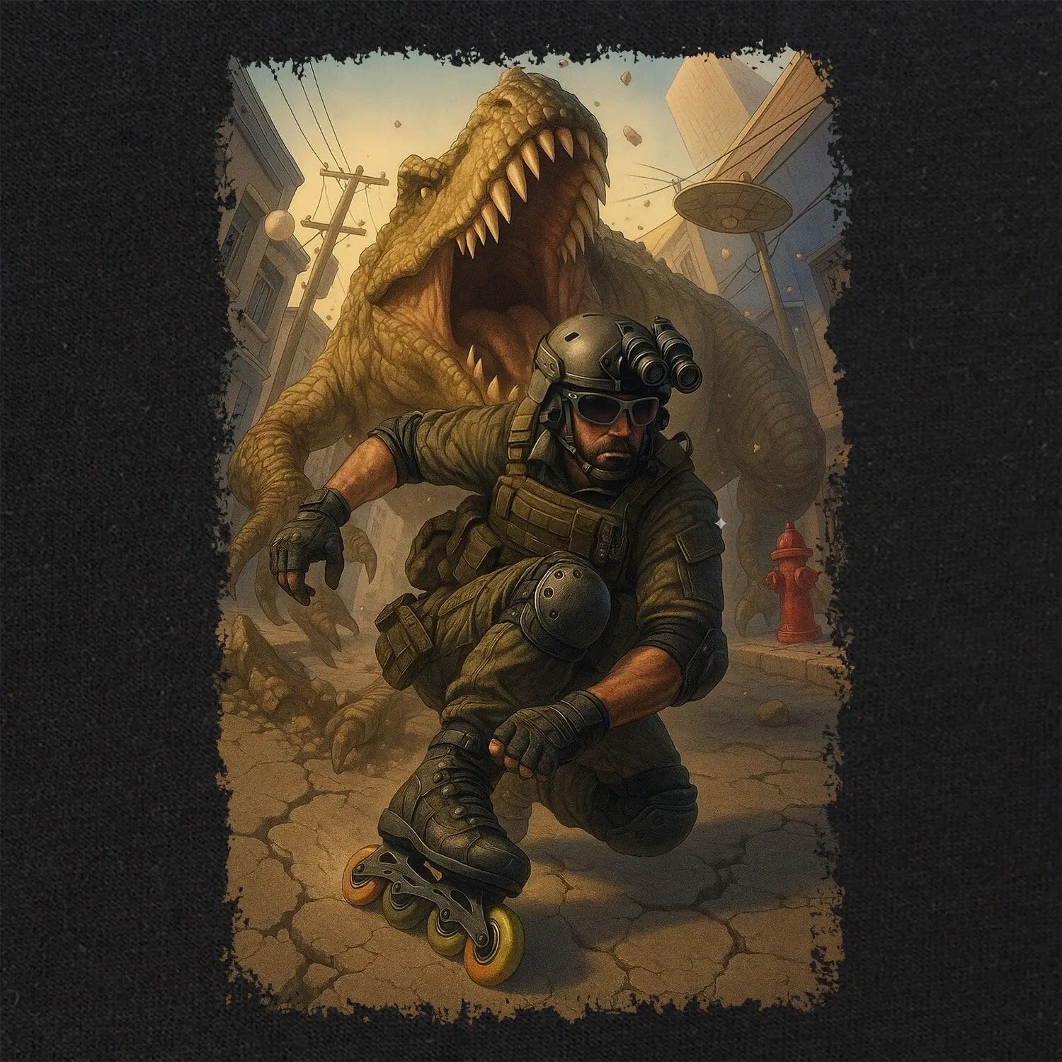 Operation Roller Blades T-Shirt