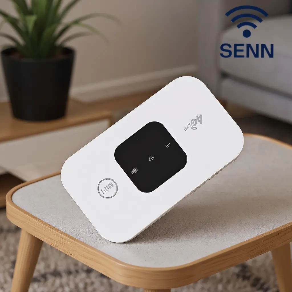 SENN Mini Portable WiFi Hotspot - Instant Internet for 10+ Devices, SIM Plug-in card wifi-Plug & Play, No Contract Needed, Perfect for Traveling Abroad and Daily Commute