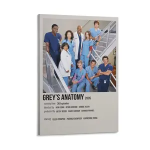 Room Aesthetics Poster Grey's Anatomy TV Series Poster