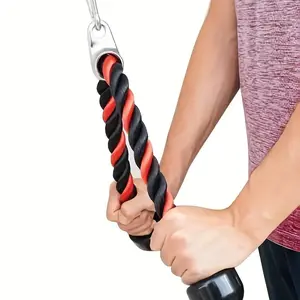 Tricep Rope, Resistance Band for Arm Muscle Training, Fitness Equipment for Home Gym Workout