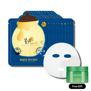 Papa Recipe Bombee Pepta Ampoule Honey Mask Pack (10 Sheets, 0.88 oz each)