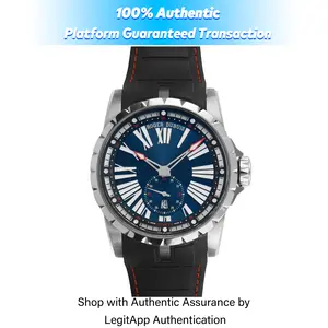 Roger Dubuis Excalibur 45 mm Titanium Blue Dial Automatic Watch/RDDBEX0602/5048