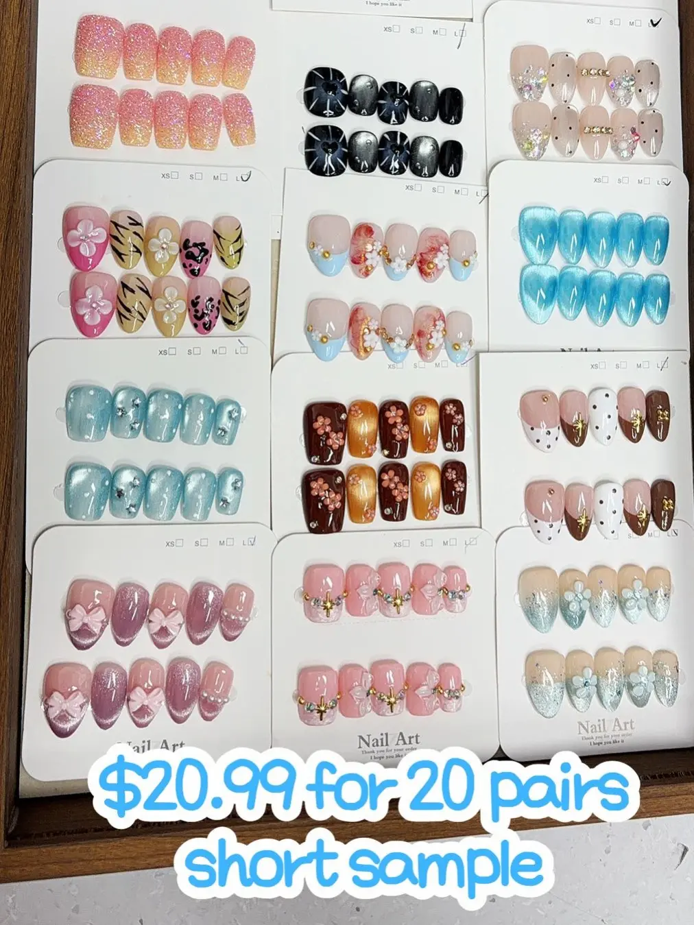 Mena(16861)gc.Mystery box $20.99 for 20 pairs