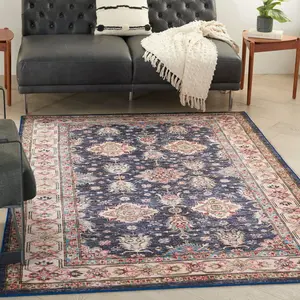 Nourison Fulton Traditional Vintage Non-Slip Flatweave Indoor Area Rug