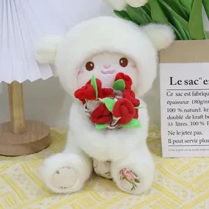 Romantic Soft Lamb Plush Toys, Gifts For Girlfriends and Children, Thanksgiving/Christmas/Valentine'S Day