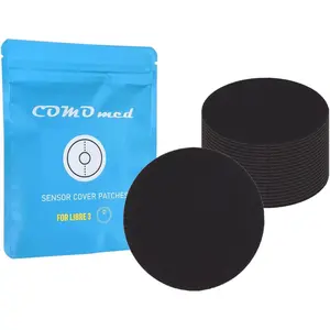 Sensor Cover Patches - Waterproof Adhesive Patches - Long Fixation for Continuous Glucose Monitor Sensor - Lasts 20 Days (25 Pack)