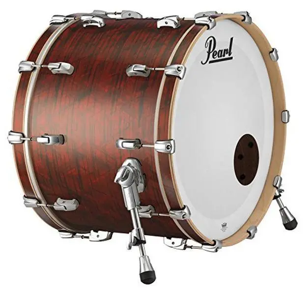 Pearl Music City Custom 24"x18" Bass Drum w/Mount RF2418BB/C403 RED ONYX