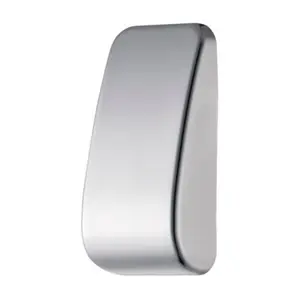 United Pacific 41453 – Chrome Plastic Blank Switch Covers (Card of 2) for Kenworth