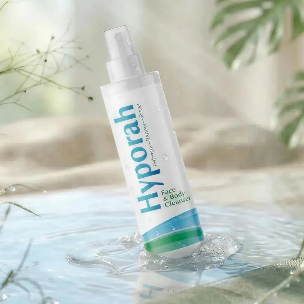 Hyporah Daily Skin Reset Hypochlorous Acid Spray – Daily Facial Mist for Sensitive Skin, Redness Relief, Skin Barrier Support & Post-Workout Refresh