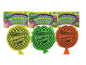 Self Inflating Whoopee Cushion(6.5" Full Size, Random Color) Fart Prank Fun Toy