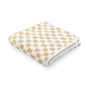 Original Cotton Muslin Quilt - Adobe Checker