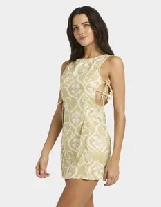 BILLABONG Floral Trip Womens Bodycon Mini Dress