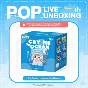 [POP NOW] POP MART CRYBABY Cry Me An Ocean Series Fridge Magnet Blind Box