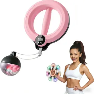 Light-Up Swing Skip Ball with LED Light, Digital Count Display & Durable PC Material, Fun Wrist Swing Toy for All Ages