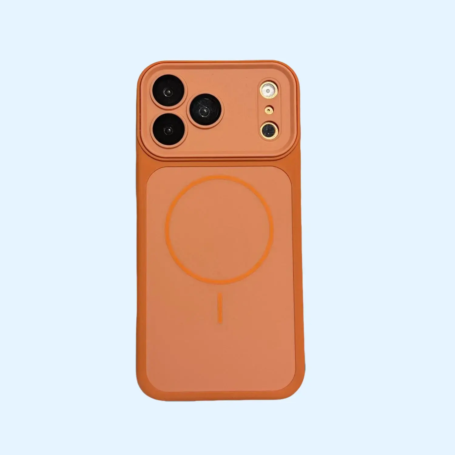 Magnetic Color-Blocking Skin-Feel Handheld Case for IP 14-17 Pro Max, Shockproof Anti-Drop Casing with Full Coverage Customized Protection, Black Smartphone Protector Accessory, Polycarbonate