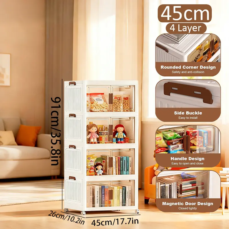 45CM/17.7in (Total 4 layers)