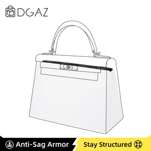 DGAZ Purse Pillow Shaper Insert for Hermes Kelly Bags, Silky Pillow Shaper for Luxury Handbags