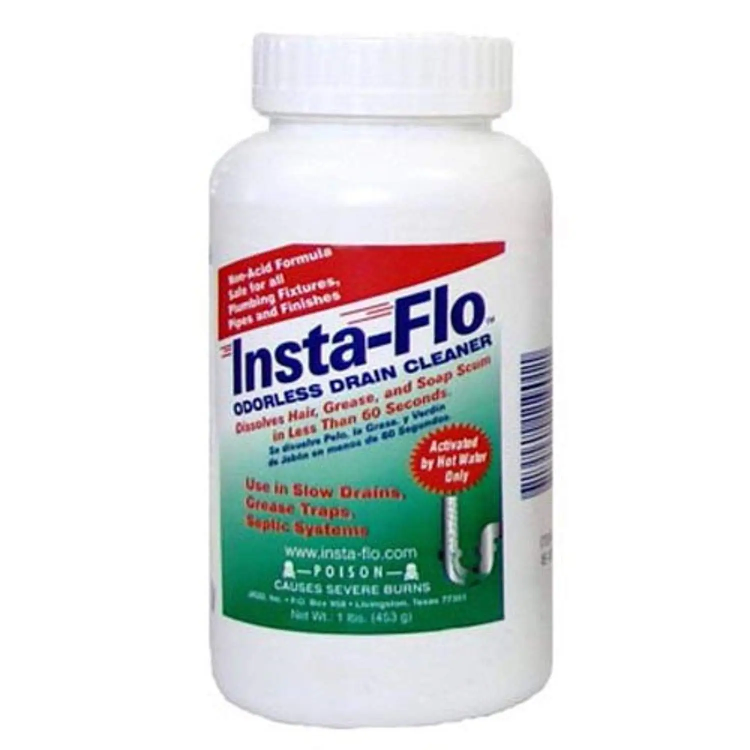 Thrift Marketing IS- 1 LB Insta Drain Cleaner
