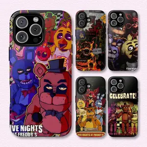 Five Nights at Freddy's iPhone Case Collection, FNAF Animatronics, Freddy Fazbear & Horror Game Covers for iPhone 17 16 15 14 13 12 Pro Max