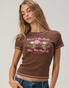 BOBBY JACK Womens Baby Tee