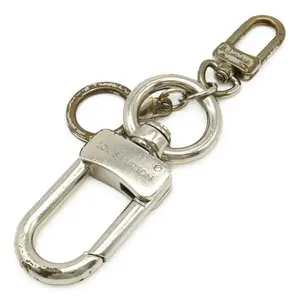 Pre-owned Louis Vuitton Zinc Alloy Small Leather Goods Ancre Musketon XL Key Holder